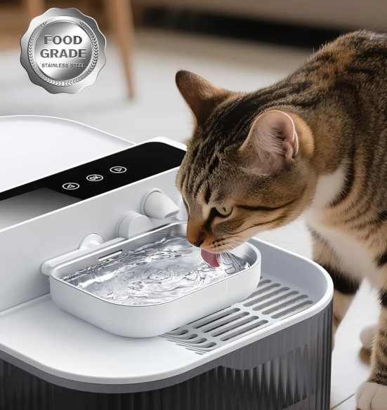 Värske vee joogiautomaat akutoitega, filtrivaba, 3,5 L (AFP - Lifestyle 4 Pets)