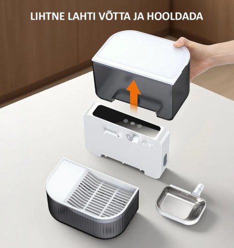 Värske vee joogiautomaat akutoitega,...