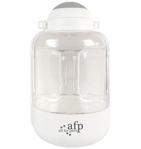 Kaasaskantav kaks ühes pudel joogivee ja söögi...