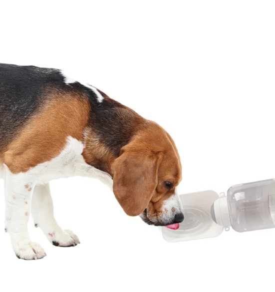 Портативная бутылка 2 в 1 для воды и корма, Portable Pet Drink & Food Bottle (AFP - Lifestyle 4 Pets)