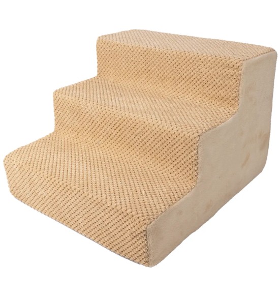 Лестница для собаки из легкого пеноматериала, бежевая (Pawise)