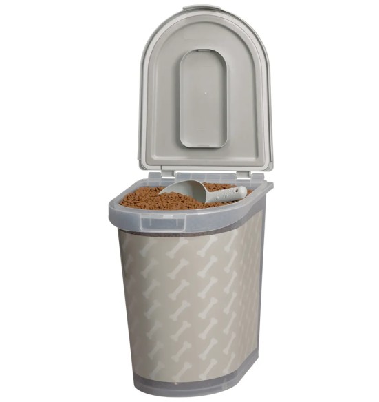 Складной пищевой контейнер для хранения сухого корма для собак и кошек, 20 л (Pawise)