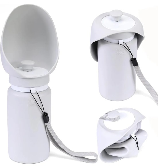 Koera joogipudel silikoonist, kokkupandav 550 ml (Pawise)