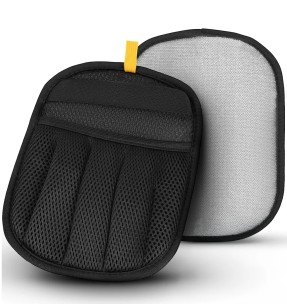 Mustust imav mikrokiust šenillmatt Messy Paws Buster Mat (AFP - Go Fresh)–Matid, vaibad–AFP - All For Paws–Valgekihv