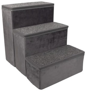 Лестница для собаки из легкого пеноматериала, белая (Pawise) – Trepid – Pawise – Valgekihv