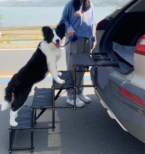 Складная лестница-рампа для собаки,...