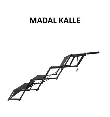 Kokkupandav koera trepp-ramp, 4-astmeline (Pawise)