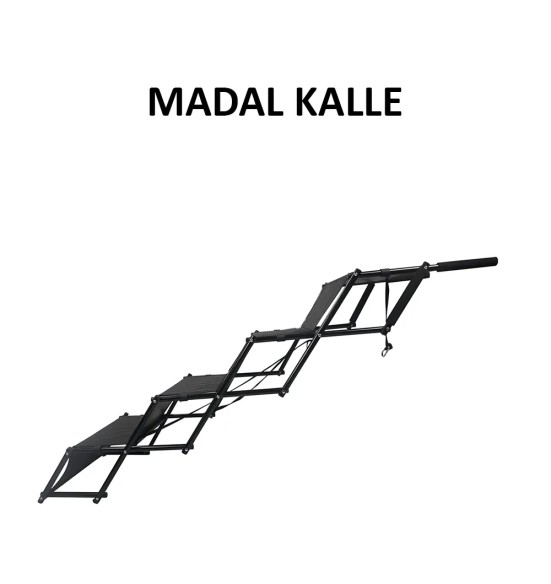 Kokkupandav koera trepp-ramp, 4-astmeline (Pawise)