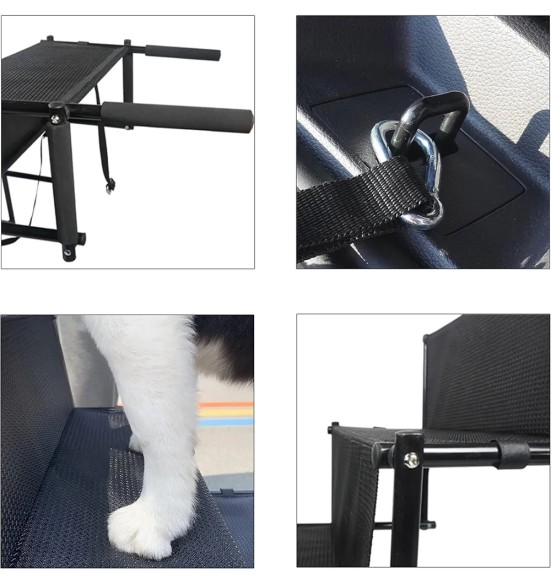 Складная лестница-рампа для собаки, 4-ступенчатая (Pawise)