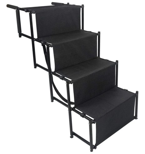 Kokkupandav koera trepp-ramp, 4-astmeline (Pawise)
