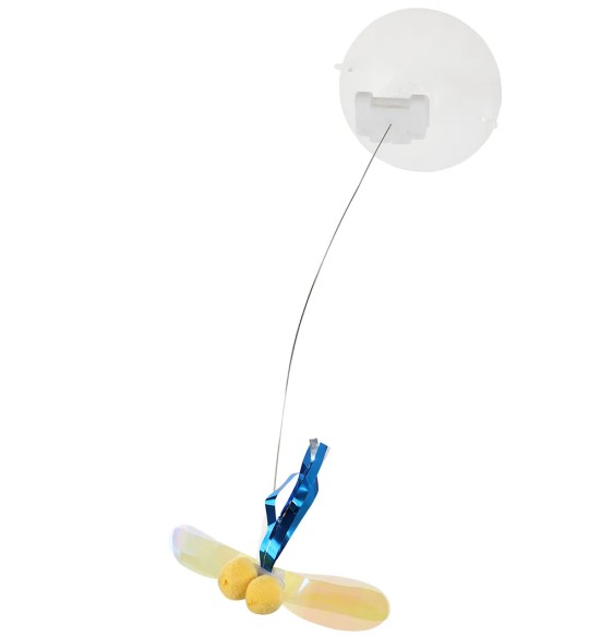 Игрушка для кошки, стрекоза на присоске, Chase Me Dragonfly (AFP - Natural Instincts)