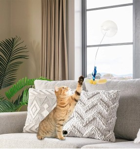 Ridvaga mänguasi kassile Snake Teaser Wand (AFP - Modern Cat)–Ridvaga mänguasjad–AFP - All For Paws–Valgekihv 2