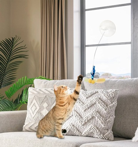 Mänguasi kassile, iminapaga kinnitatav kiil,...