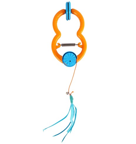 Kassi mänguasi ukse külge, USB-laetav...