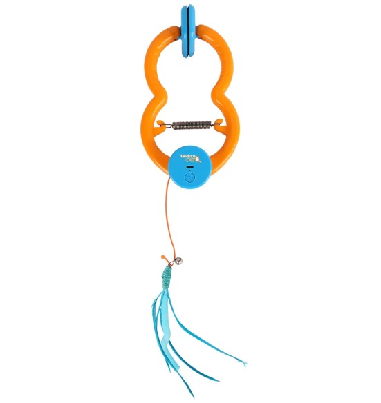 Kassi mänguasi ukse külge, USB-laetav Bounce’n’Paw Door Frame Teaser (AFP - Modern Cat)