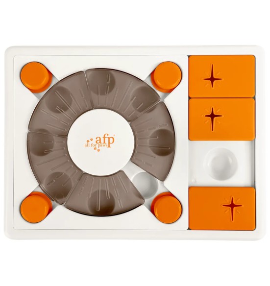 Interaktiivne mänguasi koerale Foraging Puzzle (AFP - Treats In ‘V’ Hiders)