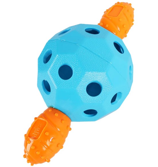 Mänguasi koerale, pall käepidemetega, ø 10 cm, sinine, EZ Handle Ball (AFP - Wag! Play)