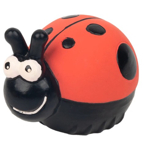 Латексная игрушка для собак «Божья коровка»...