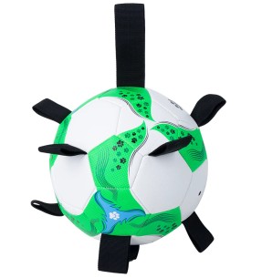 Игрушка для собак, пищащий овальный шарик из полимерной пены Squeaky Foam Football (Pawise) – Kummist pallid – Pawise – Valgekihv