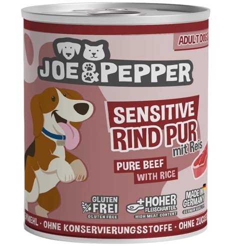 Joe & Pepper Sensitive konserv koerale,...