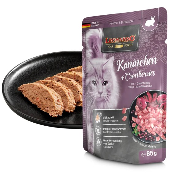 LEONARDO CLASSIC konservid kassile, MIX 6-pakk (kana, jänes, faasan, part, vasikas, lammas)