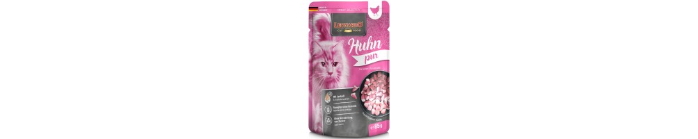 LEONARDO CLASSIC консервированный корм для кошек, с курицей, в пакетике Вec (нето)-85 g