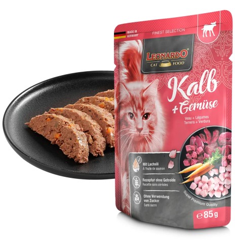 Консервы для кошек LEONARDO CLASSIC, набор 6...