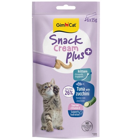 GimCat Snack Cream Plus kreemjas maius,...
