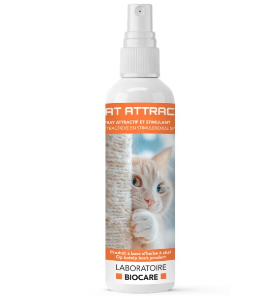Ligimeelitav õpetav sprei kassidele, naistenõgese baasil Cat Attract (Laboratoire Biocare)
