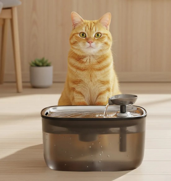 Joogipurskkaev kassile, 2 liitrit, Quiet Stream Cat Fountain (AFP - Lifestyle 4 Pets)