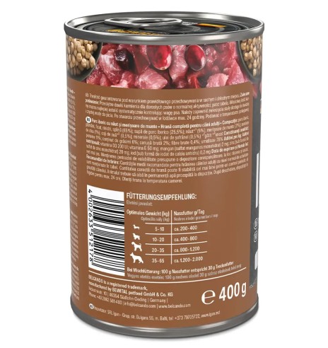 BELCANDO SUPER PREMIUM konserv koerale Ibeeria...