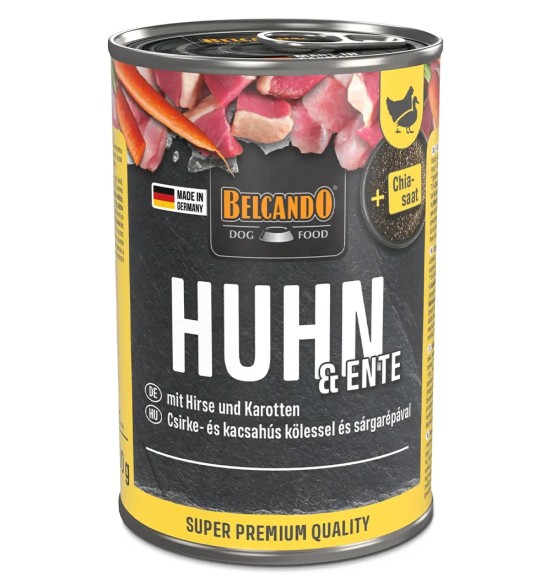BELCANDO SUPER PREMIUM konserv koerale kana- ja pardilihaga