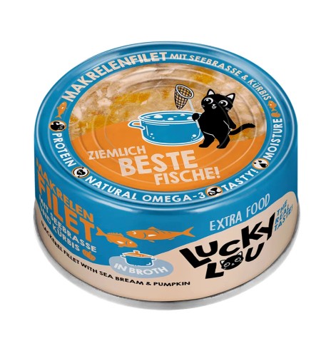 Корм для кошек консервированный Lucky Lou Extra...