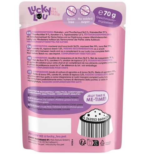 Lucky Lou Extra Food makrellifilee tuunifilee...