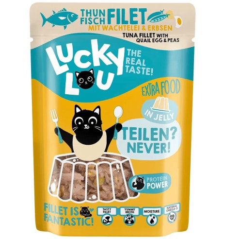 Lucky Lou Extra Food корм для кошек в пауче,...