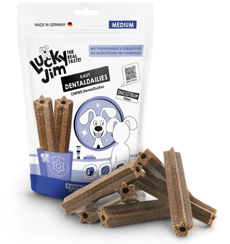 Lucky Jim DentalDailies, närimispulgad koerale...