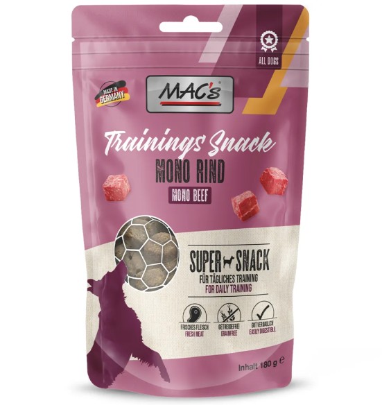 Mac's Training Snack treeningmaius koerale veiselihaga, monovalguline