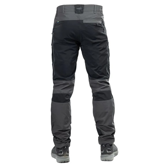 Püksid meestele, stretšpaneelidega ja vetthülgavad, hall, Active Stretch (Arrak Outdoor)