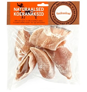 Veisekont 35-45 cm - naturaalsed koeranäksid, kuivatatud koeramaius, veise kont–Kuivatatud maiused koertele–NATURAALSED KOERANÄKSID–Valgekihv