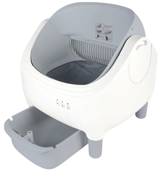 Умный лоток для кошек Meow IQ с автоматической очисткой (AFP – Go Fresh)