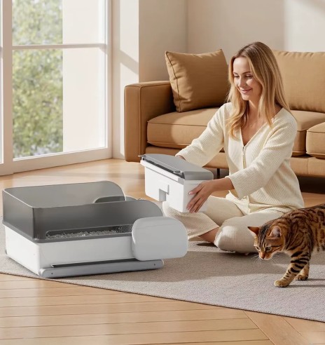Умный лоток для кошек Smart Purr с...