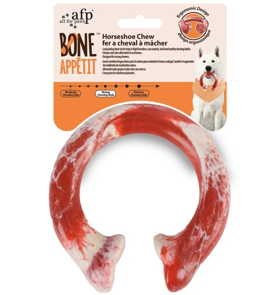 Närimismänguasi koerale, hobuserauakujuline ja peekonilõhnaline Horseshoe Chew (AFP - Bone Appetit)