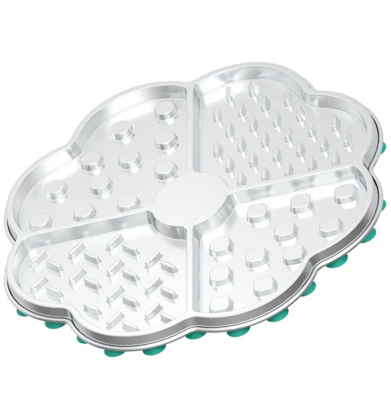 Roostevabast terasest lakkumismatt lemmikloomale Stainless Steel Lickmate (AFP - Calming Pals)