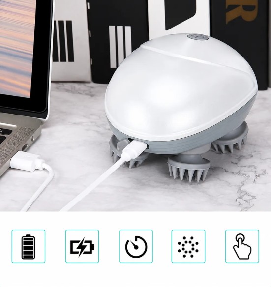 Аккумуляторный массажёр для собак и кошек Pet Massager (AFP - Pet Salon)