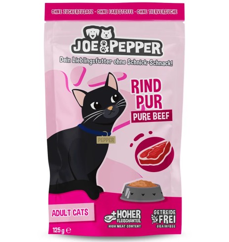 Joe & Pepper kassikonserv veiselihaga,...