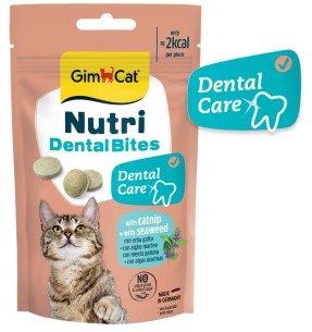 Nutri Kitten Bites лакомства для котят с молоком и таурином для поддержки роста – Лакомства для кошек – GimCat – Valgekihv