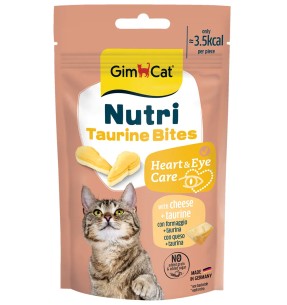 Nutri Kitten Bites piima ja tauriiniga maiused kassipojale kasvamise toetamiseks (GimCat)–Maiused kassidele–GimCat–Valgekihv 2