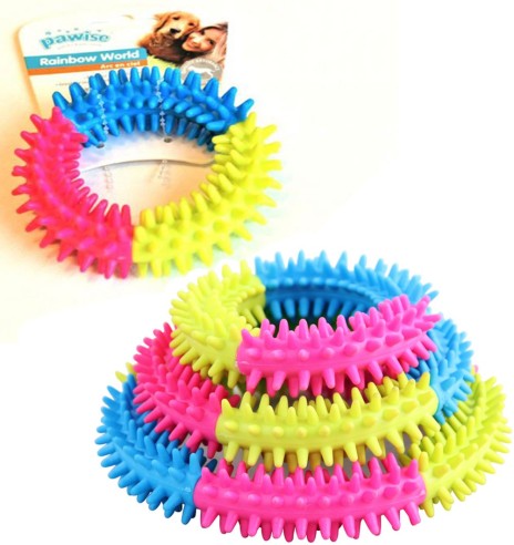 Игрушка для собаки - резиновое кольцо с шипами (Pawise)