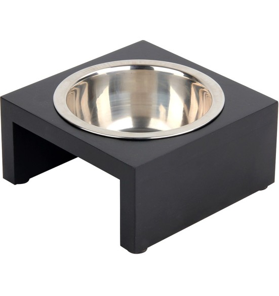 Kausid koerale, roostevabast terasest, puidust alusel, erinevates suurustes (Pawise)