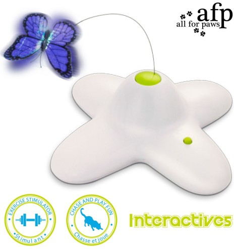 Интерактивная игрушка для кошек Flutter Bug (AFP)
